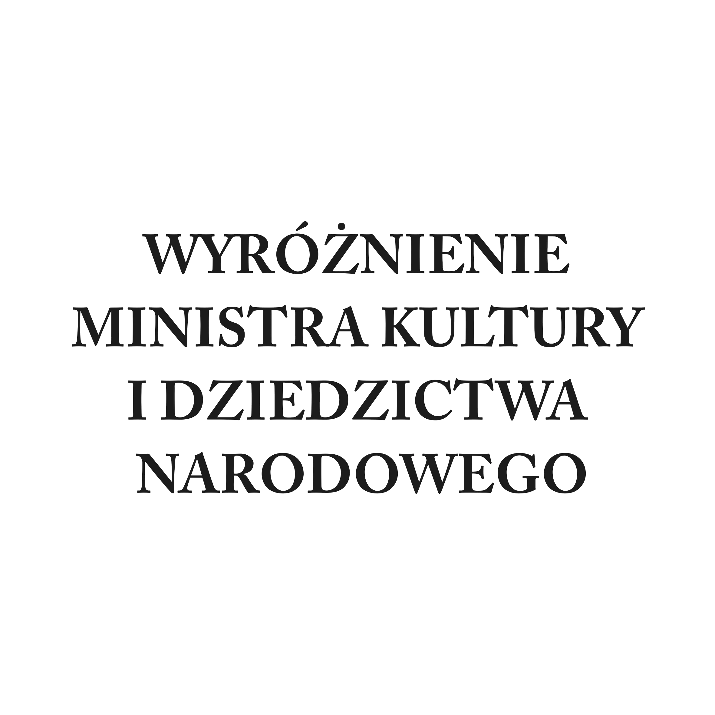 Wyróżnienie Ministra Kultury dla marki FREZO